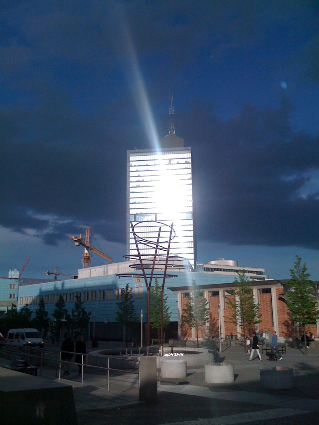 Kista Science Tower i Stockholm.